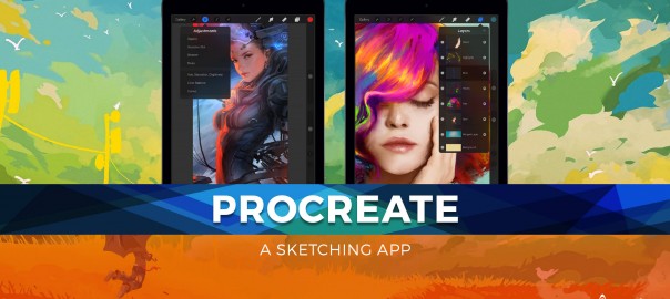 Procreate, a Sketching App – Free download via Apple Store
