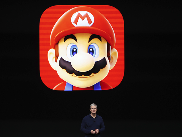 Mario in iPhone 7