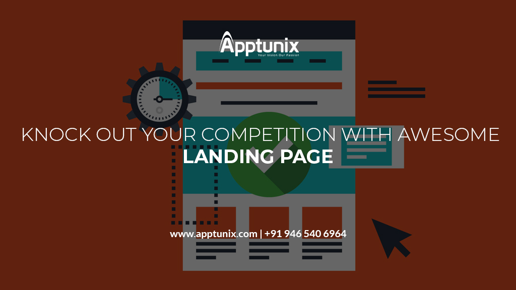 create the best landing page