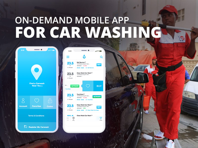 On-Demand Mobile App for Car-Washing