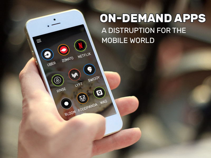 On-demand mobile apps