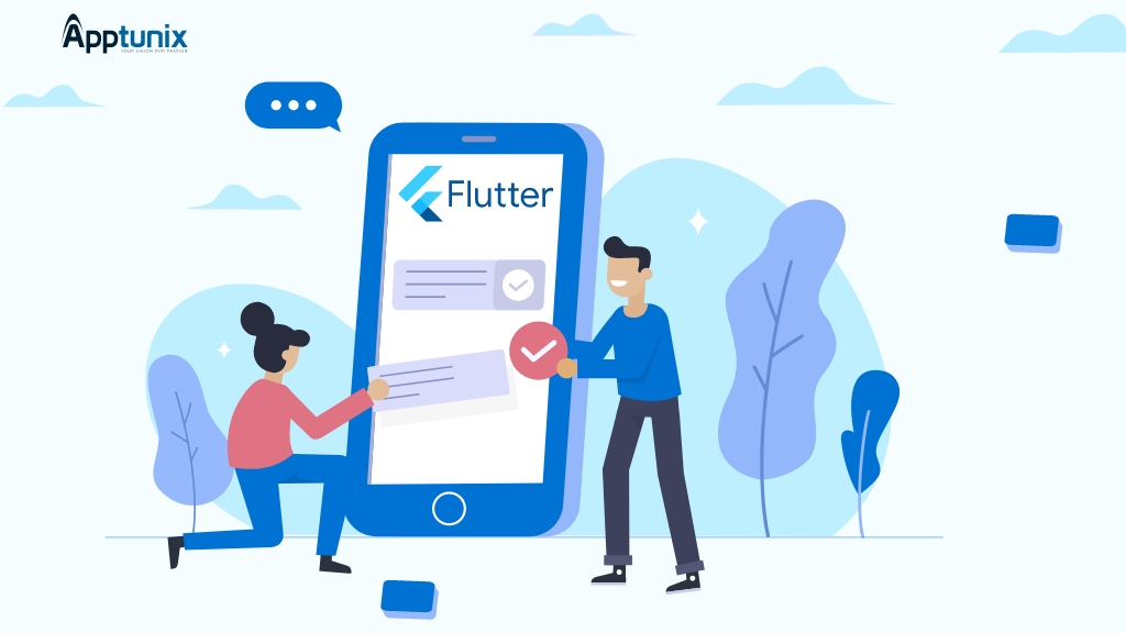 Flutter application development