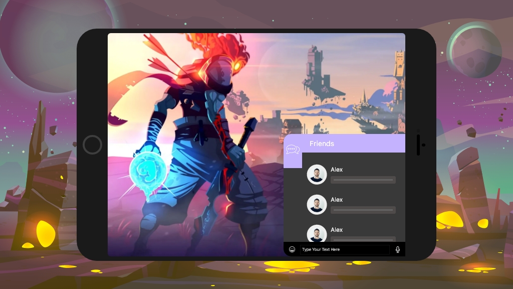 Gaming Chat App