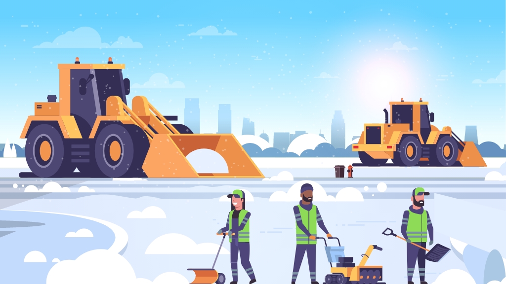 snow shoveling app