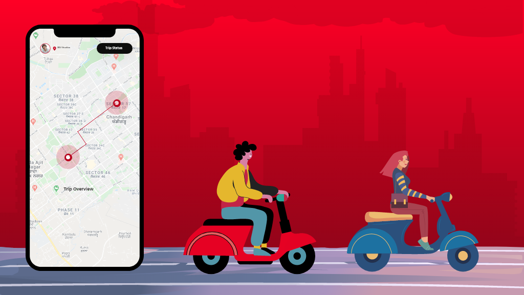 bike sharing app