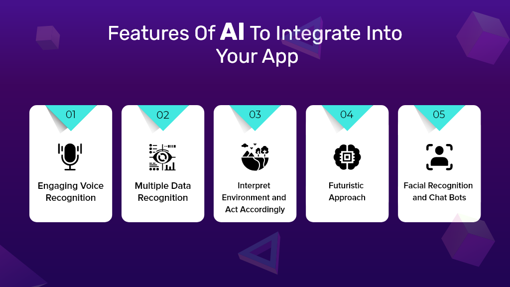 AI mobile app features