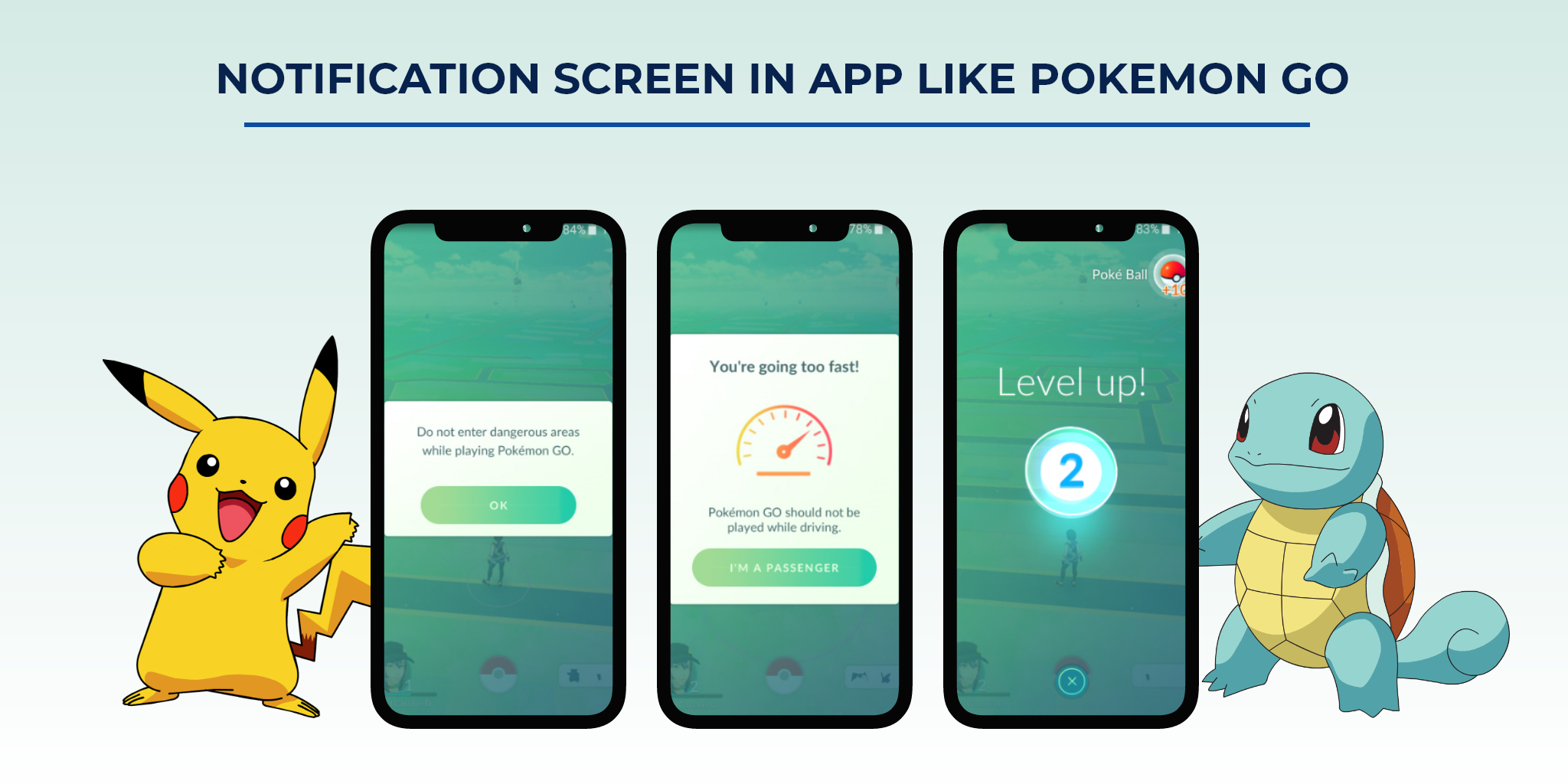 create app like pokemon go