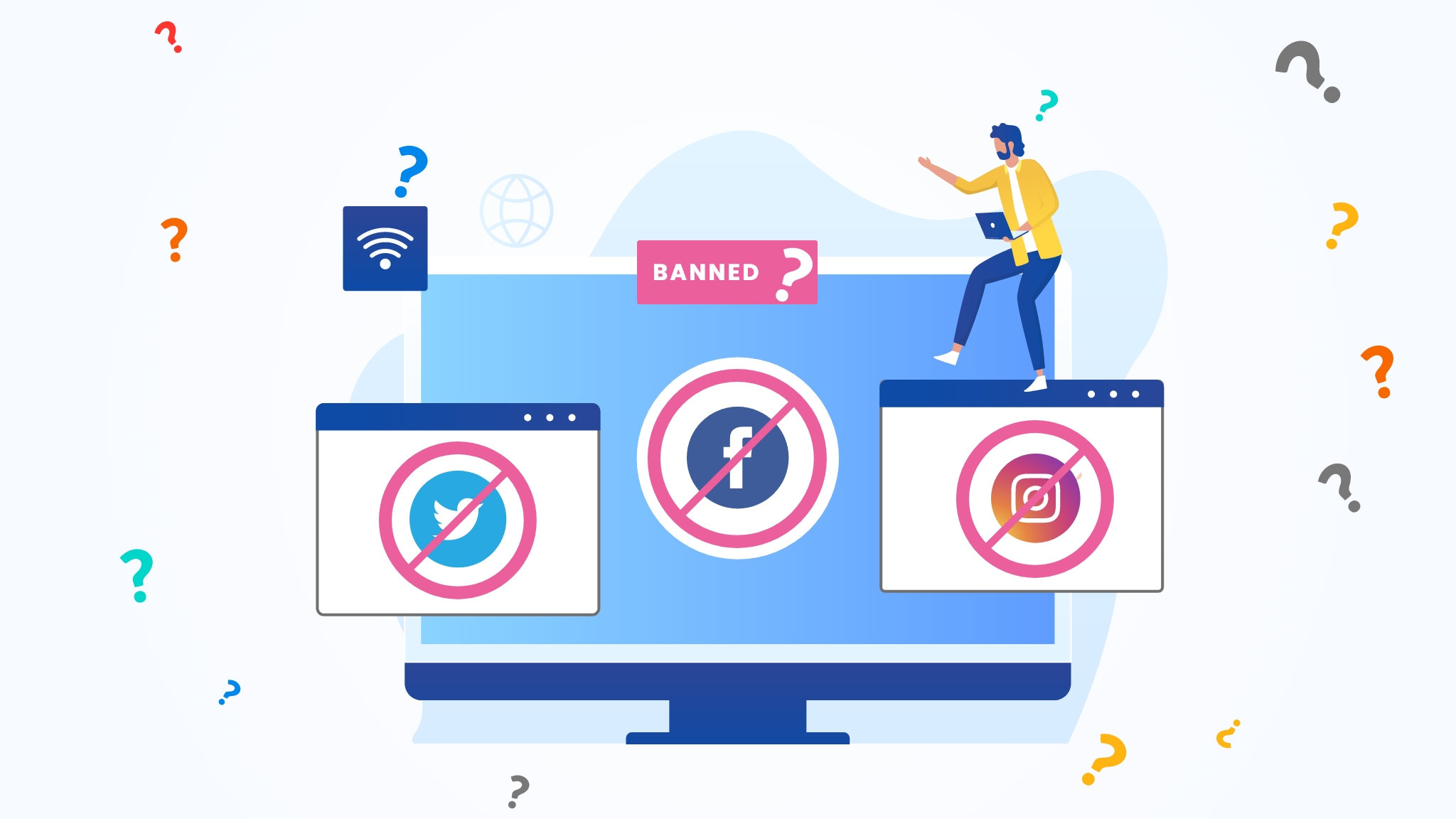social media apps ban