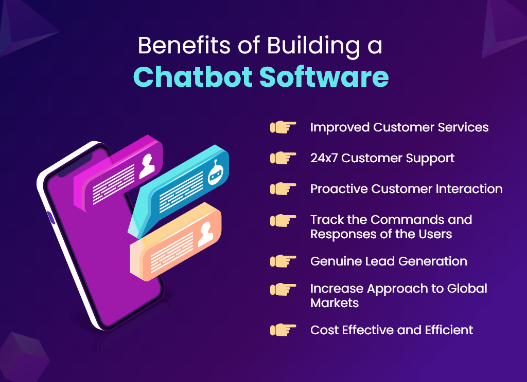 benefits of using chatbot software