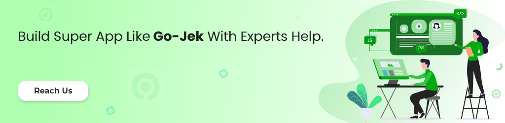 build an app like gojek with experts