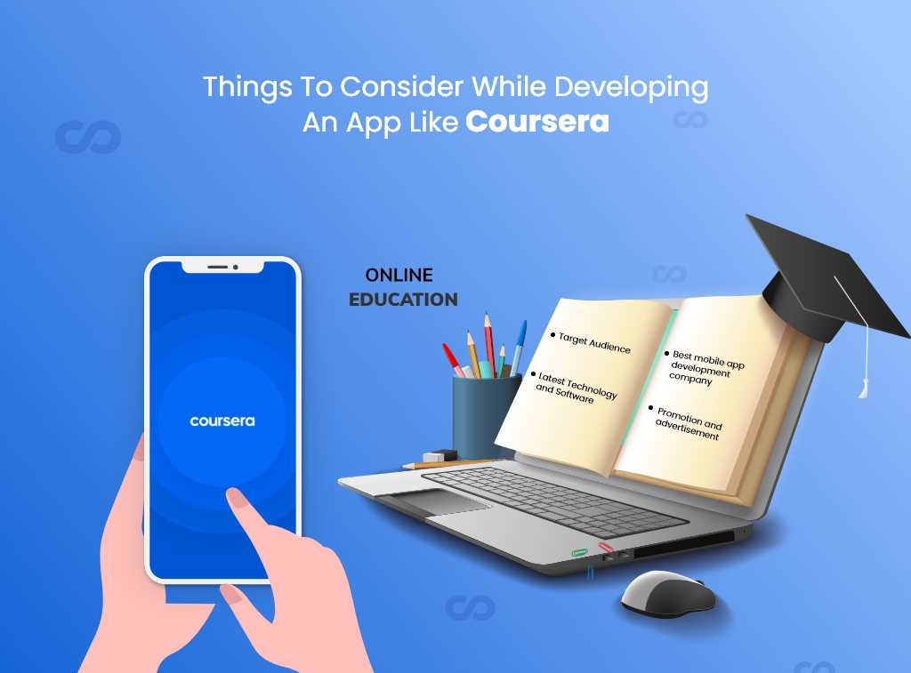 points to consider for developing an app like Coursera