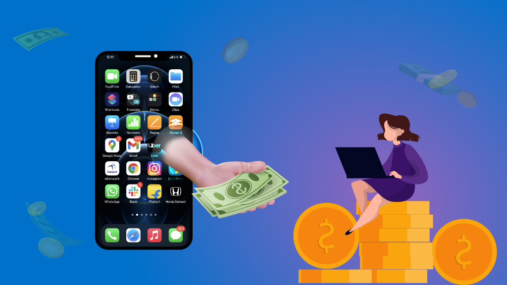 make money from free apps