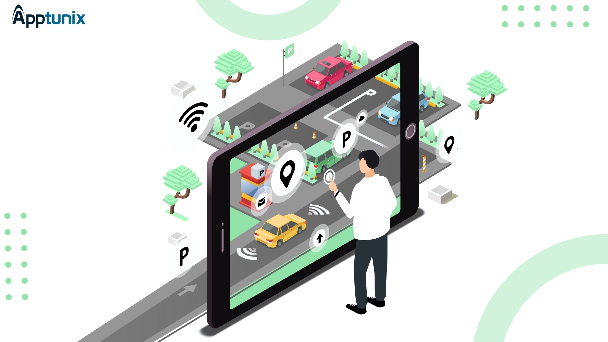 smart parking system app development