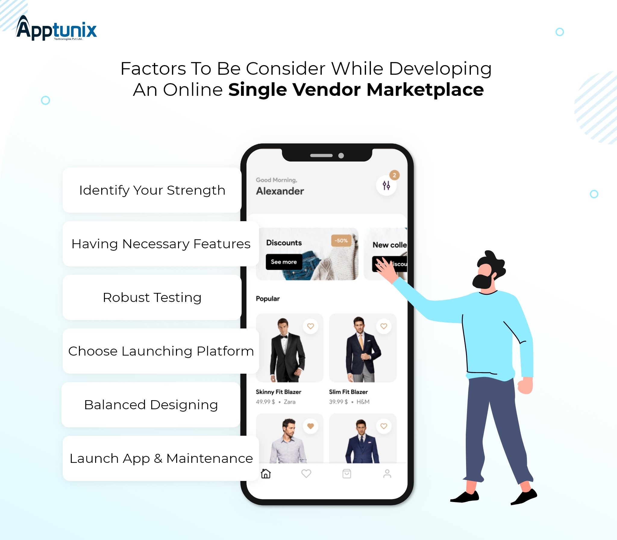 factors to consider while developing single vendor marketplace