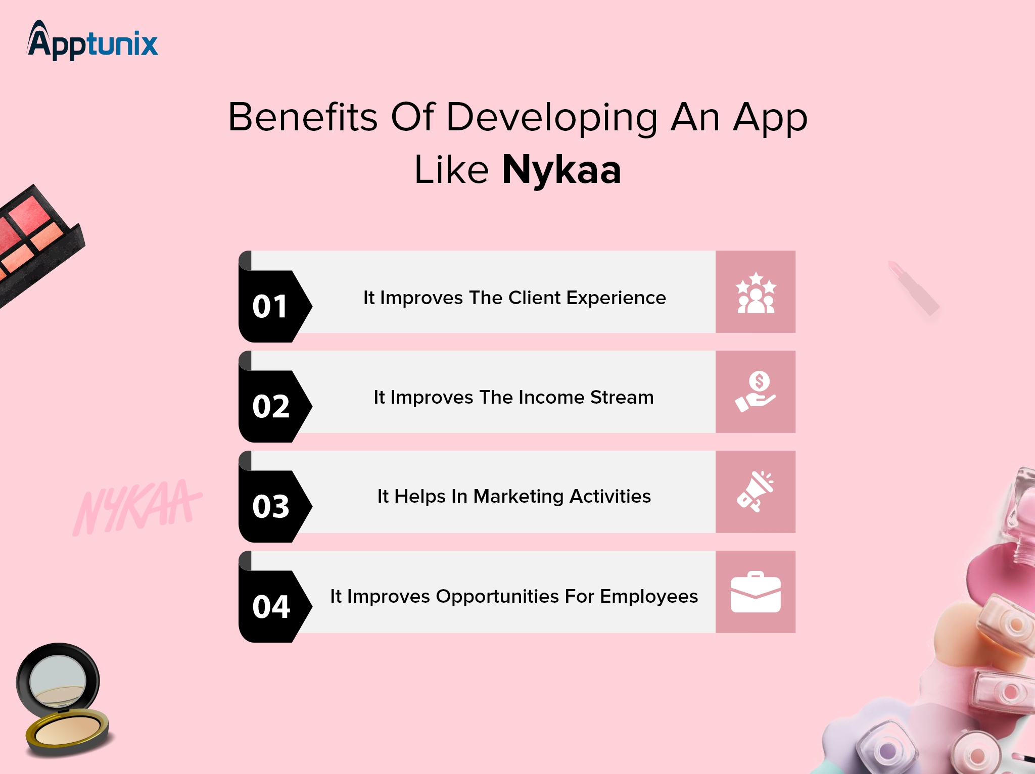 benefits of an app like nykaa