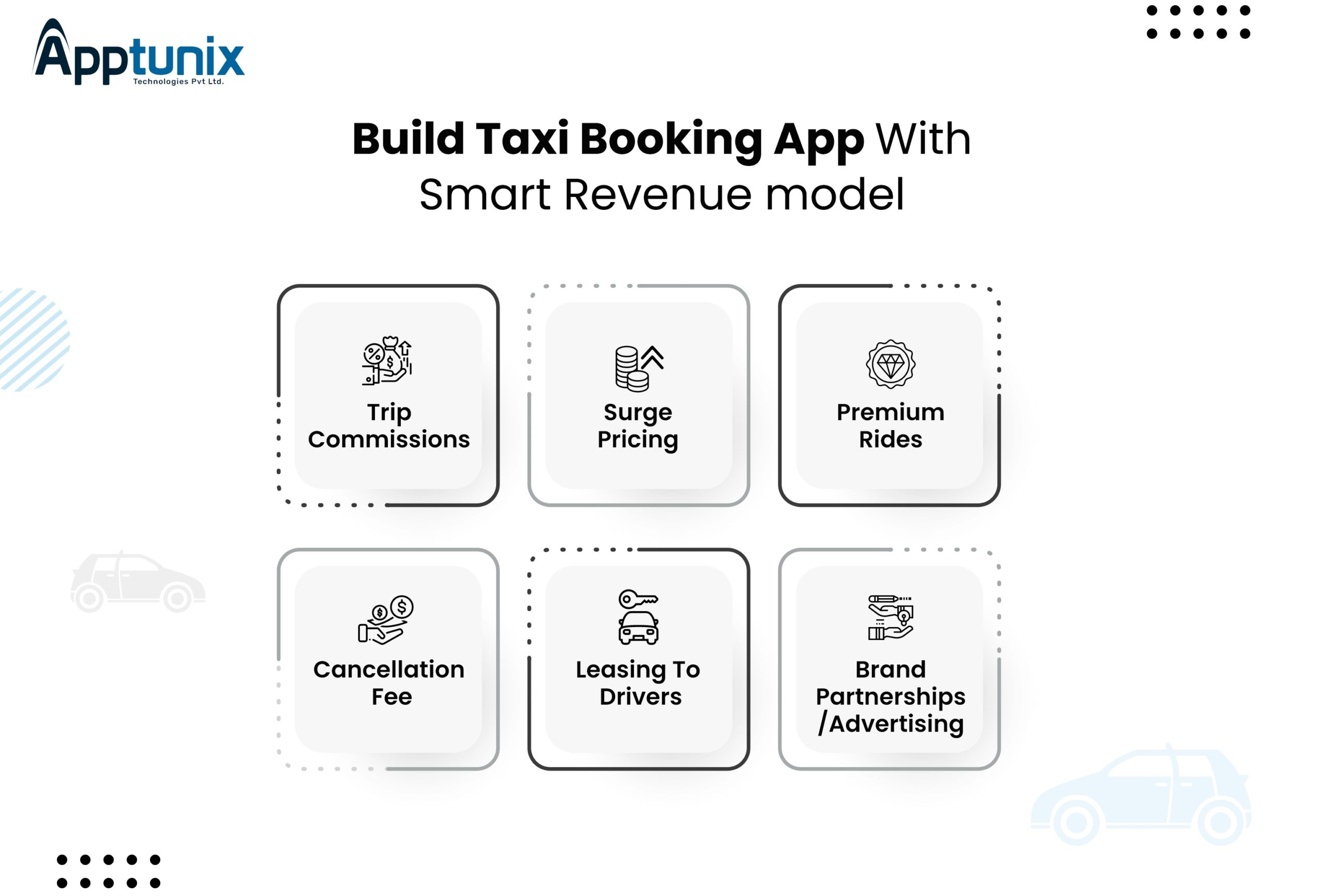 Revenue model of taxi booking