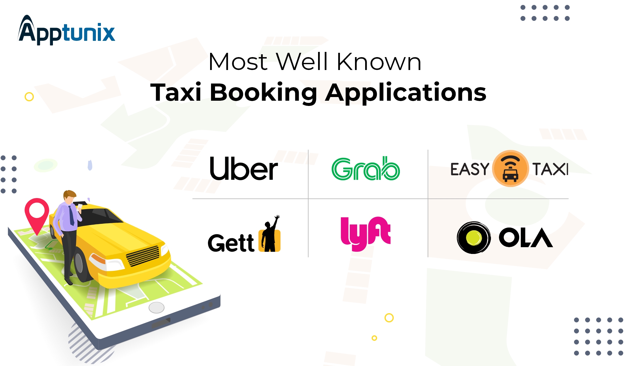 exaples of taxi booking app 