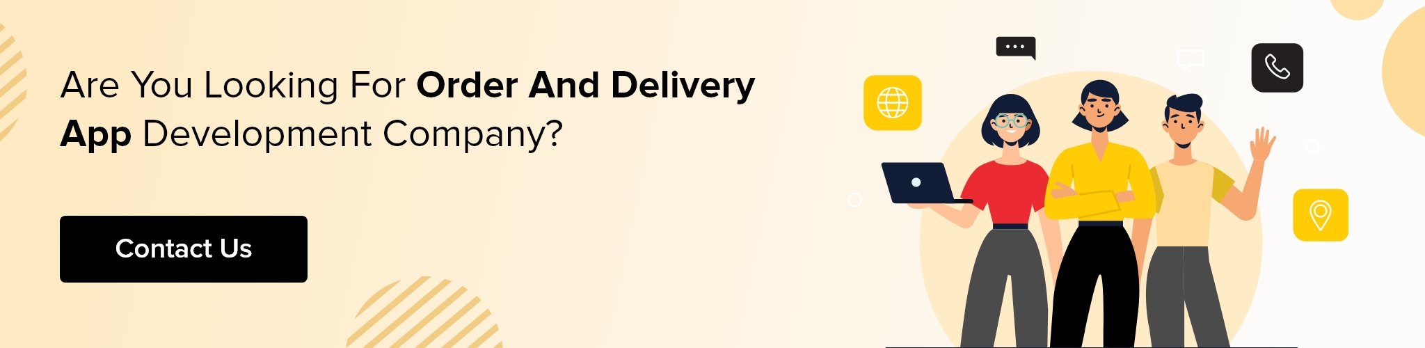 ordering and delivery app developers