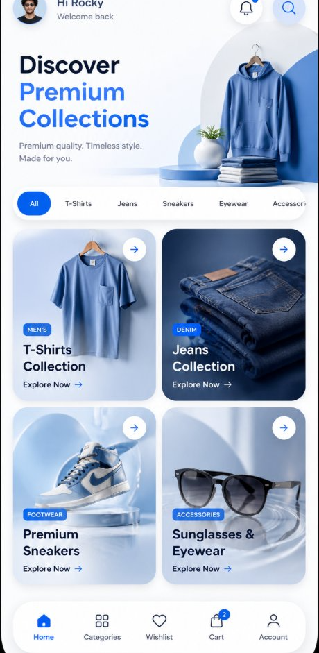 Marketplace app screen